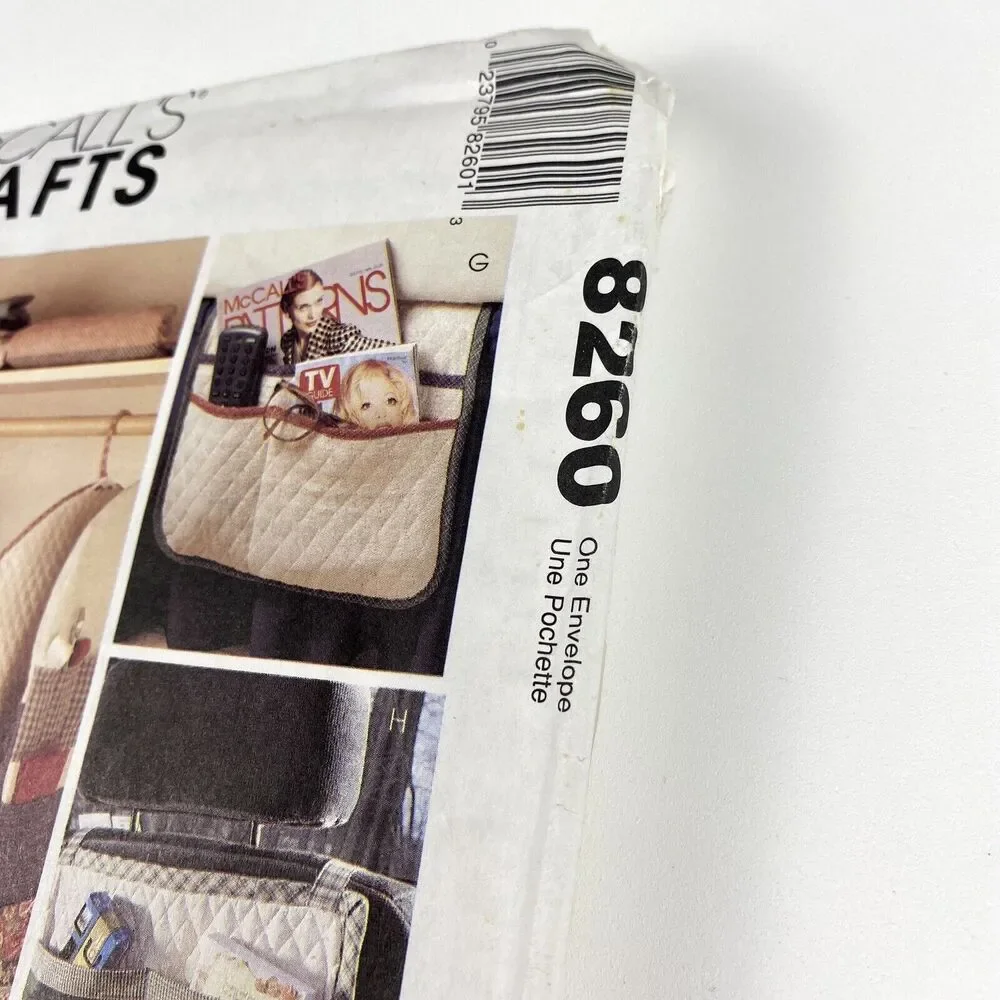 McCall’s 8260 Sewing Pattern Closet Organizers Garment Bag Shoes Purse Hanger